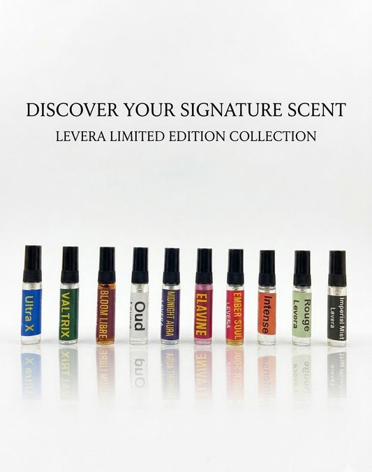 Levera Signature Tester Collection – 10 Exclusive Perfume Samples